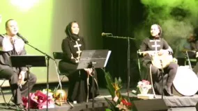 بداهه نوازی مهرناز دبیرزاده و احسان کرمی  در کنسرتش
