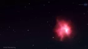 برخورد یک ابر گازی عظیم با کهکشان راه شیری