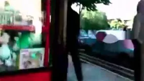 حمله ی گاوتوخیابونای تهران