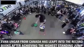  رکورد گینس بلندترین پرش ایستاده و شکستن بیشترین تعداد کاشی را در این ویدیو ببینید.