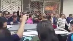 مراسم تشیج منصور پور حیدری سرمربی استقلال