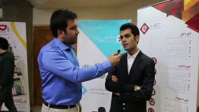 مصاحبه مدیر وب با آقای سالاری در هشتمین جشنواره وب