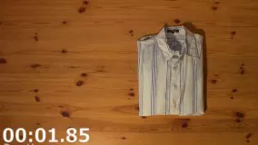 تا کردن پیراهن در 2 ثانیه