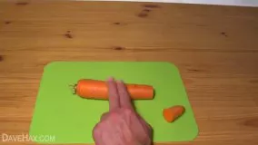 ساختن ساز از هویج 