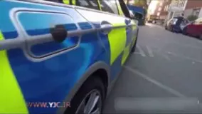 چالش مانکن پلیس سر صحنه تصادف!!