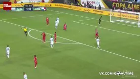 هتریک مسی در بازی با پاناما