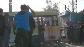 انفجار یک اتوبوس حامل کارکنان دولتی در کابل