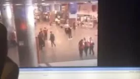 لحظه انفجار در فرودگاه آتاتورک استانبول - ترکیه 
