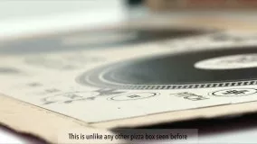 اولین جعبه‌ی پیتزا با قابلیت تبدیل شدن به دستگاه دی جی توسط پیتزا هات