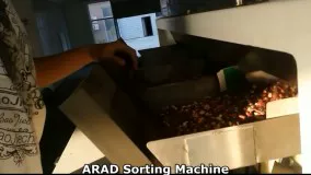 ماشین سورتینگ حبوبات ( لپه ، نخود ، عدس ، لوبیا ، ماش و ..) شرکت مهندسی علم و فن آراد