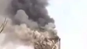 ????آتش سوزی پلاسکو تهران