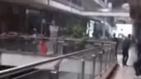 ویدیو فرار مردم از داخل ساختمان پلاسکو موقع ریختن آوار
