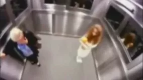 دوربین مخفی جن در آسانسور خفن