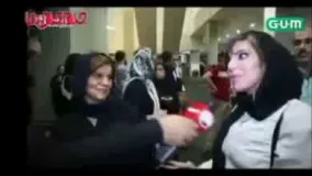 سوتی خفن و عجیب دختر ایرانی در برنامه زنده!!