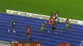 بهترین رکورد سرعت یوسین بولت در صد متر ( بهترین رکورد دوی سرعت 100 متر تاریخ )