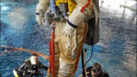 آموزش فضانوردی زیر آب