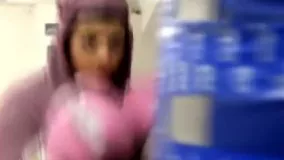 اولین ویدیو از پشت صحنه تمرینات خشن ترین دختر ایران