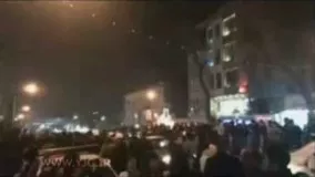 فیلمی از ازدحام مردم در مقابل بیمارستان شهدای تجریش بعد از فوت آیت الله هاشمی