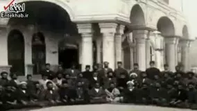 فیلم/ اولین صدای ضبط شده در تاریخ ایران؛ مظفرالدین شاه قاجار : من سايه خدا هستم 