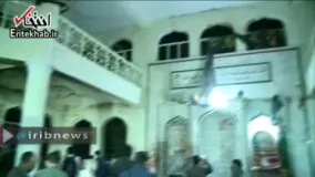 فیلم/ حمله انتحاری به مسجد امام زمان کابل