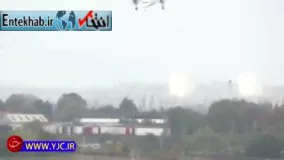 فیلم/ مهارت خلبان در کنترل هواپیما در طوفان شدید بیرمنگام