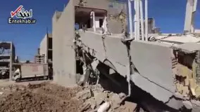 فیلم/ تلاش سگ‌های هلال‌احمر برای نجات زلزله زدگان کرمانشاه