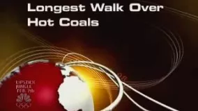 رکورد طولانی ترین راه رفتن رو ذغال داغ