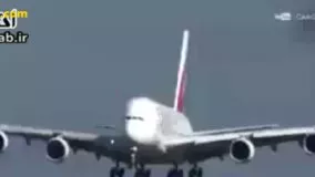 کنترل هواپیما در هنگام وزییدن باد شدید 