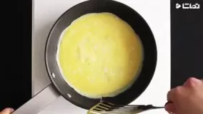 طرز تهیه پنکیک تخم مرغی  