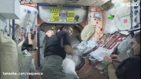 چگونگی ارسال غذا به فضا  