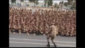 رقص تکنوی جالب سرباز ایرانی در پادگان !