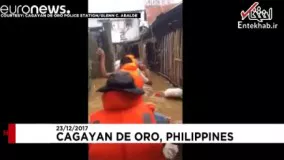 فیلم/ دو روز پس از طوفان مرگبار «تمبین» در فیلیپین