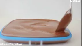 طرز تهیه شکلاتی تخته ای مغز دار 