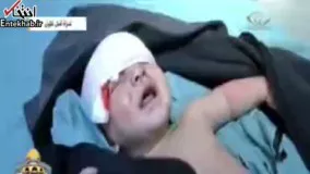 فیلم/ شهادت نوزاد ۶ ماهه به دست رژیم کودک کش اسرائیل