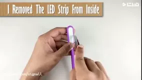 ساخت چراغ صفحه کلید به کمک  LED  