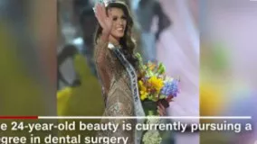 لحظه اعلام بانوی زیبای جهان ( Miss universe ) 2017