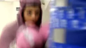 اولین ویدیو از پشت صحنه تمرینات جنگنده ترین دختر ایران