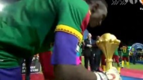 اهدای جام قهرمانی ملتهای آفریقا به کامرون
