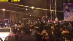 شادی مردم در خیابان های کرمانشاه پس از قهرمانی کشتی