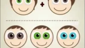 چشم های بچه تون چه رنگی میشه؟