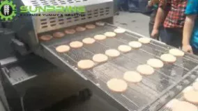 خط تولید همبرگر