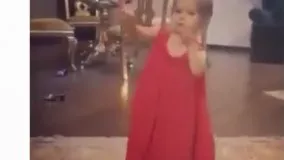  رقص دختربچه