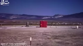  فیلم/ لحظه انفجار بمب اتمی در زیر زمین