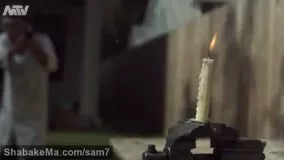  شلیک گلوله به شعله شمع