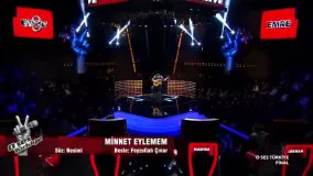 یکی از بهترین اجراهای مسابقه آواز ترکیه(اوسس ترکیه) به نام  Minnet Eylemem