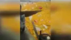 کارخانه عجیب تولید آب پرتقال در مشهد