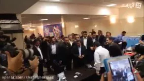 ثبت نام محمود احمدی نژاد در انتخابات ۹۶ (لحظه ثبت نام)