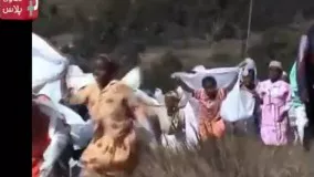 رقص و پایکوبی با باقی مانده اجساد مردگان