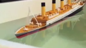شبیه سازی غرق شدن کشتی تایتانیک