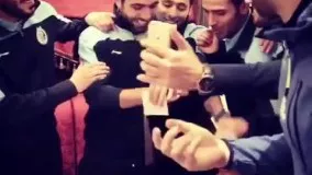 جشن تولد فرشید اسماعیلی بازیکن استقلال در اردوی امارات با موزیک زیبا